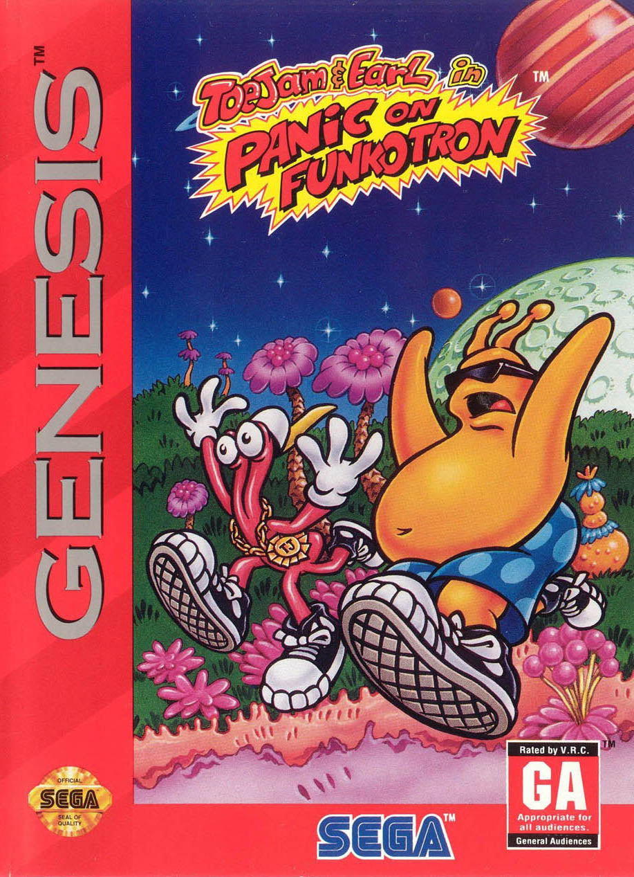 TOEJEAM & EARL IN PANIC ON FUNKOTRON  - GENESIS