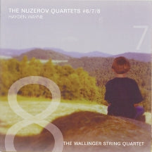 HAYDEN WAYNE & THE WALLINGER STRING QUARTET - THE NUZEROV QUARTETS #6, 7 & 8 [CD]