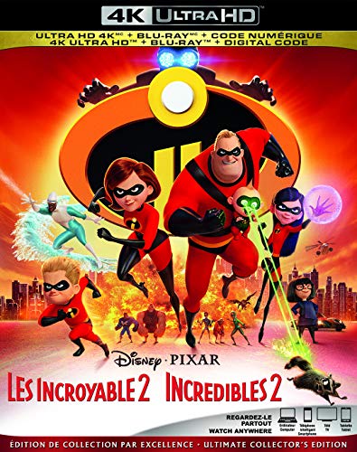 INCREDIBLES 2 [BLU-RAY] (BILINGUAL)