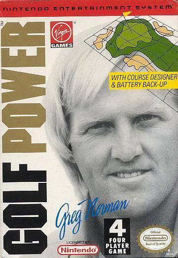 GREG NORMAN'S GOLF POWER  - NES