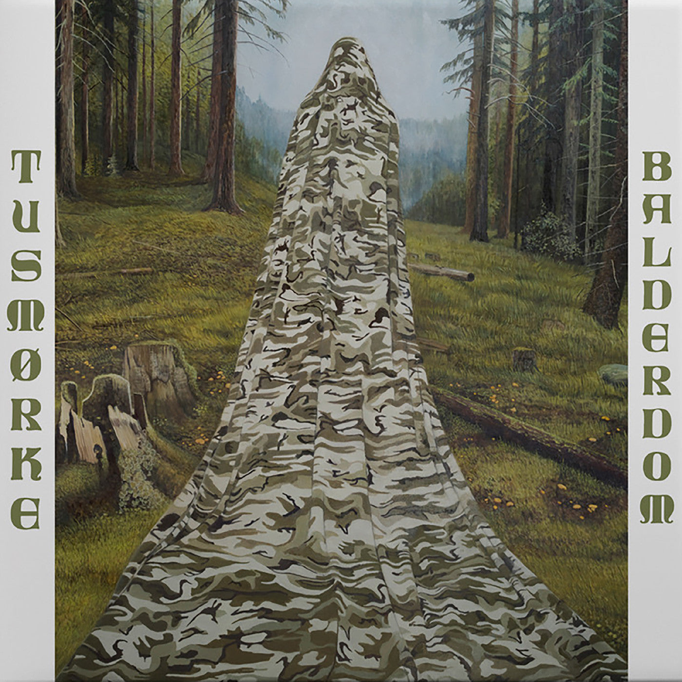 TUSMØRKE - BALDERDOM (GREEN VINYL)
