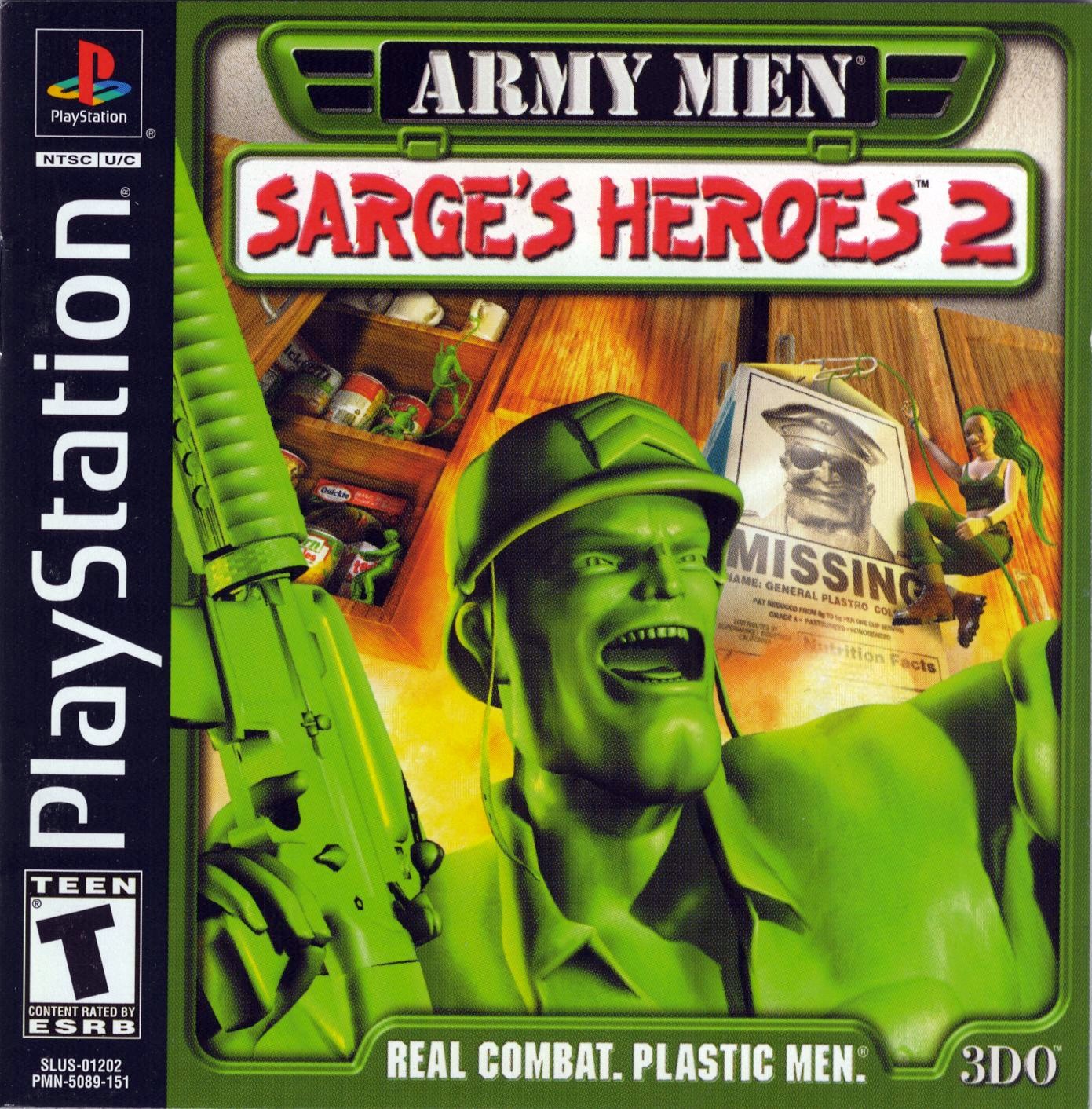 ARMY MEN: SARGE'S HEROES  - PS1