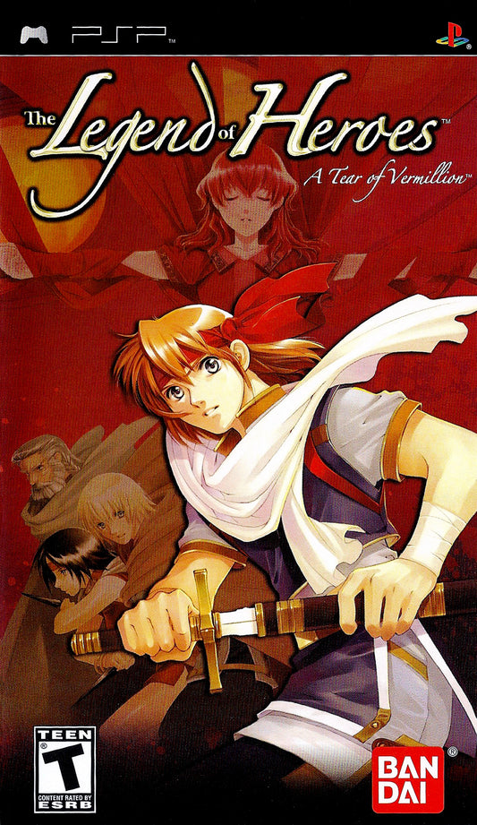 LEGEND OF HEROES: A TEAR OF VERMILLION  - PSP