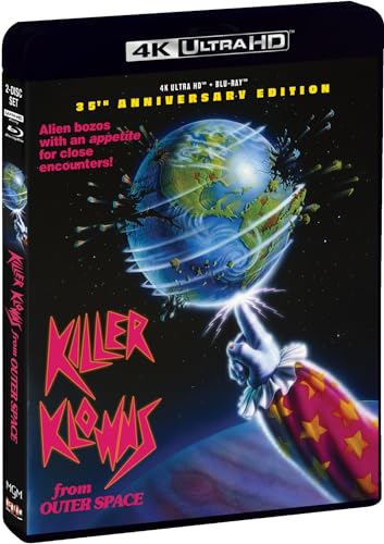 KILLER KLOWNS FROM OUTER SPACE - 35TH ANNIVERSARY EDITION 4K ULTRA HD + BLU-RAY