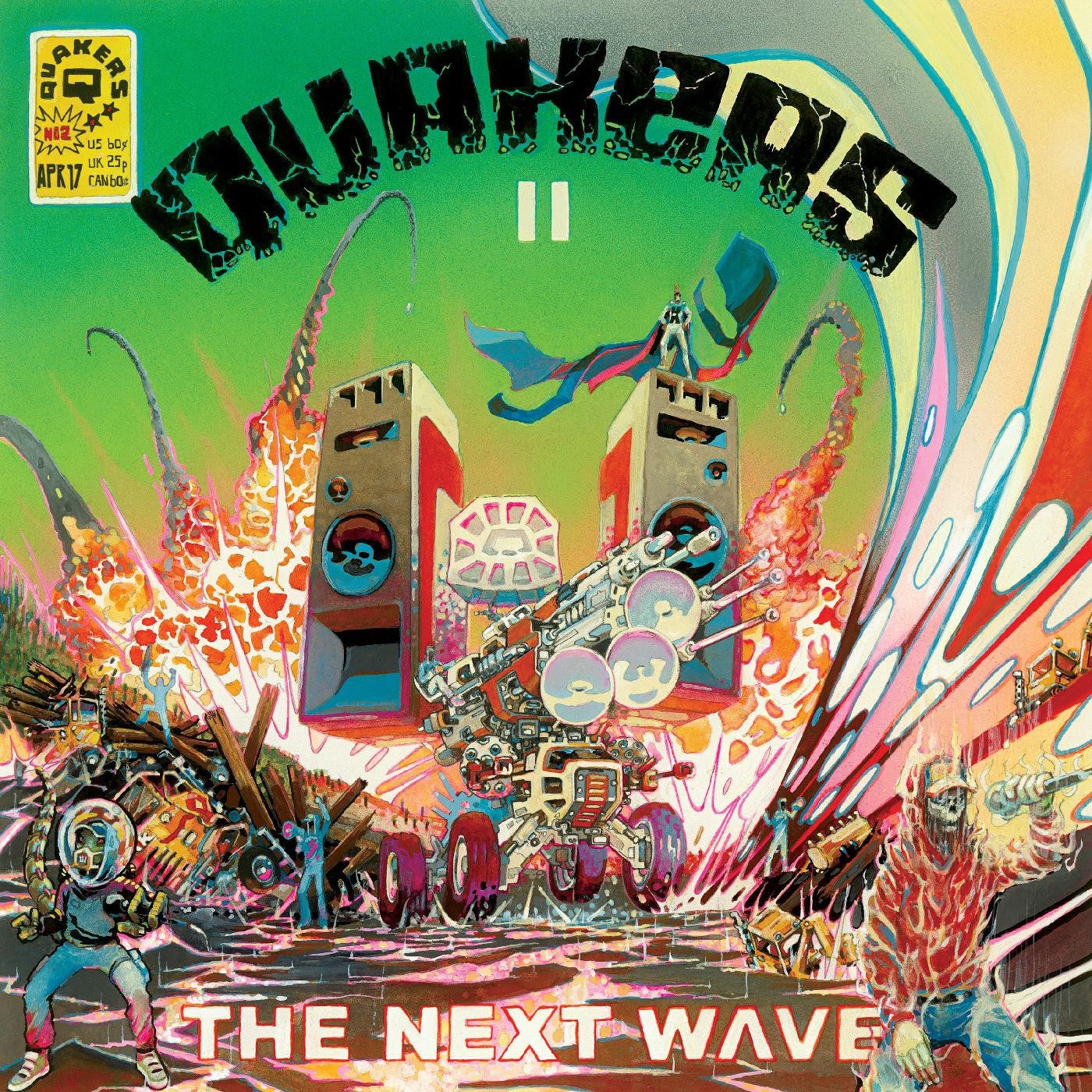 QUAKERS - II - THE NEXT WAVE (INDIE EXCLUSIVE, GREEN VINYL)