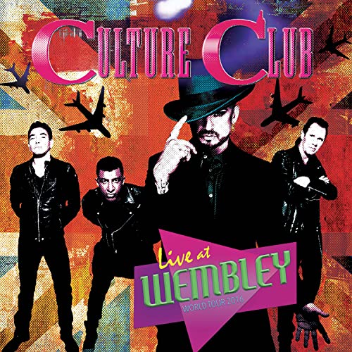 CULTURE CLUB - LIVE AT WEMBLEY - WORLD TOUR 2016 - PINK/BLUE SPLATTER (VINYL)