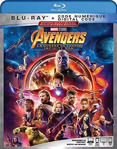 AVENGERS: INFINITY WAR [BLU-RAY] (BILINGUAL)