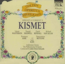 ORIGINAL STUDIO CAST - KISMET: GOLDEN OPERETTA HIGHLIGHTS [CD]