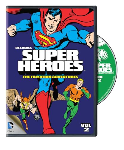 DC COMICS SUPER HEROES VOL 2 - DVD-FILMATION ADVENTURES