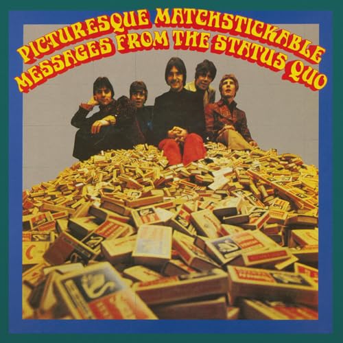 STATUS QUO - PICTURESQUE MATCHSTICKABLE MESSAGES FROM THE STATUS QUO (LIMITED EDITION TURQU (VINYL)