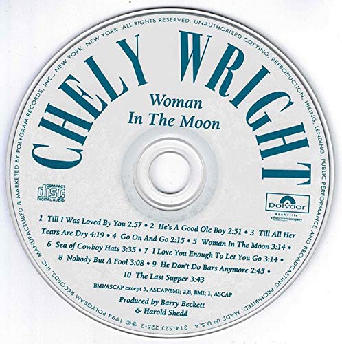 WRIGHT, CHELY - WOMAN IN THE MOON