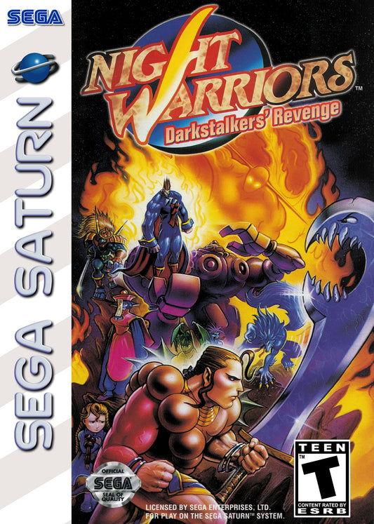 NIGHT WARRIORS: DARKSTALKERS' REVENGE  - SATURN