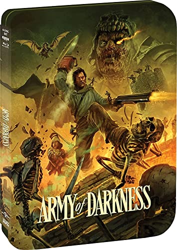 ARMY OF DARKNESS - LIMITED EDITION STEELBOOK [4K ULTRA HD] [BLU-RAY]