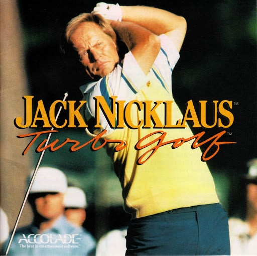 JACK NICKLAUS TURBO GOLF (SUPER CD)  - TG16