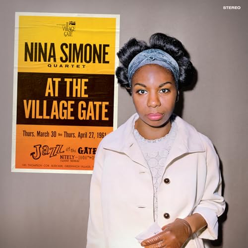 NINA SIMONE - AT THE VILLAGE GATE - LIMITED 180-GRAM CRYSTAL CLEAR VINYL WITH BONUS TRACKS