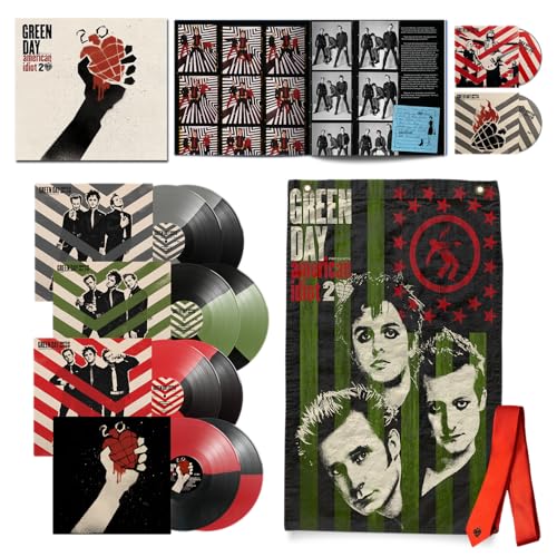 GREEN DAY - AMERICAN IDIOT (20TH ANNIVERSARY DELUXE EDITION) [SPLIT-COLOR 8LP + 2 BLU-RAY]