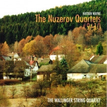 HAYDEN WAYNE & THE WALLINGER STRING QUARTET - THE NUZEROV QUARTETS 9 & 10 [CD]