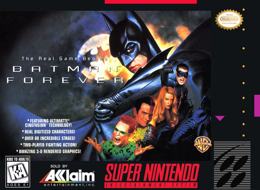 BATMAN FOREVER  - SNES
