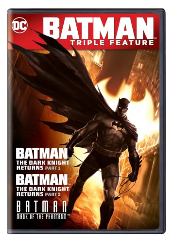 BATMAN TRIPLE FEATURE - DVD-DARK KNIGHT RETURNS 1&2/MASK OF THE