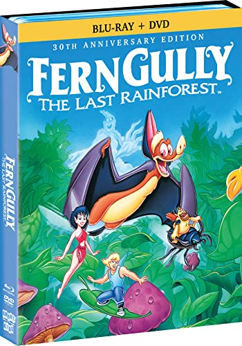 FERNGULLY: THE LAST RAINFOREST - 30TH ANNIVERSARY EDITION BLU-RAY + DVD