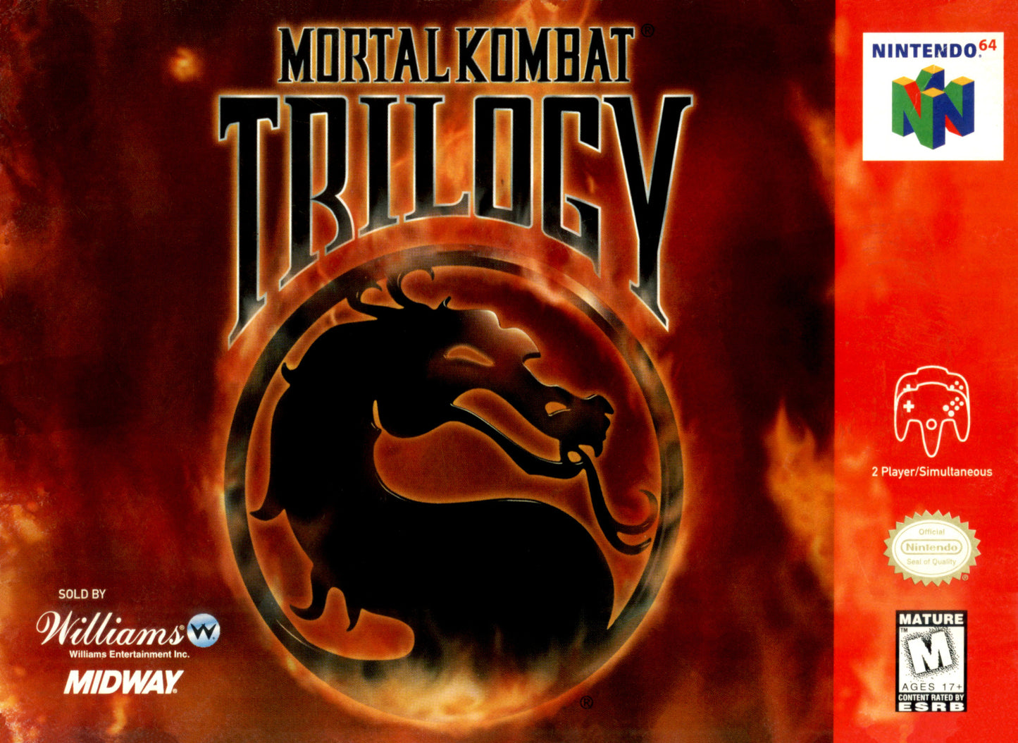 MORTAL KOMBAT TRILOGY  - N64