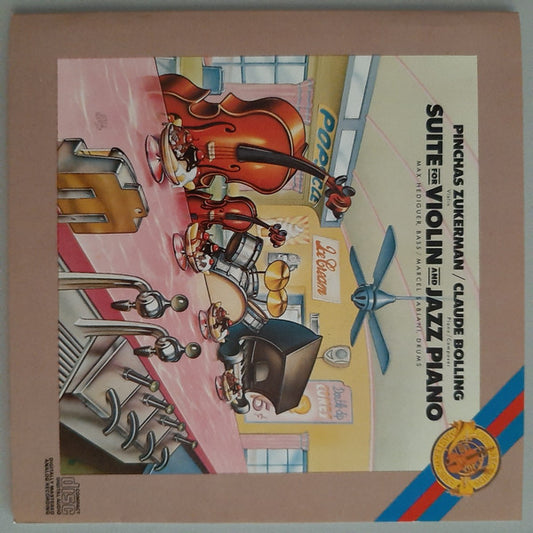 BOLLING, CLAUDE  - SUITE FOR VIOLIN & JAZZ PIANO - W/PINCHA