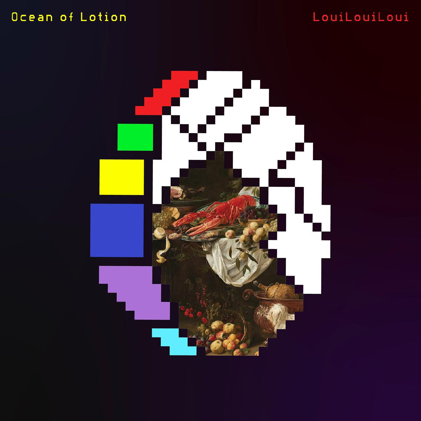OCEAN OF LOTION - LOUILOUILOUI (INDIE EXCLUSIVE, RED VINYL)