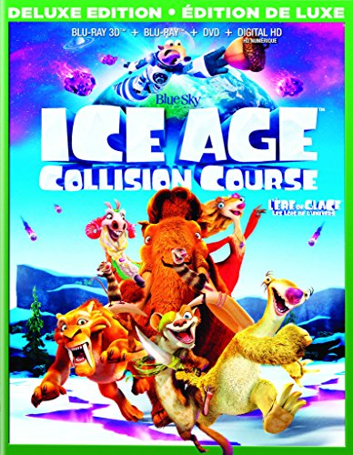 ICE AGE: COLLISION COURSE - BLU-3D-INC. BLU & DVD COPY
