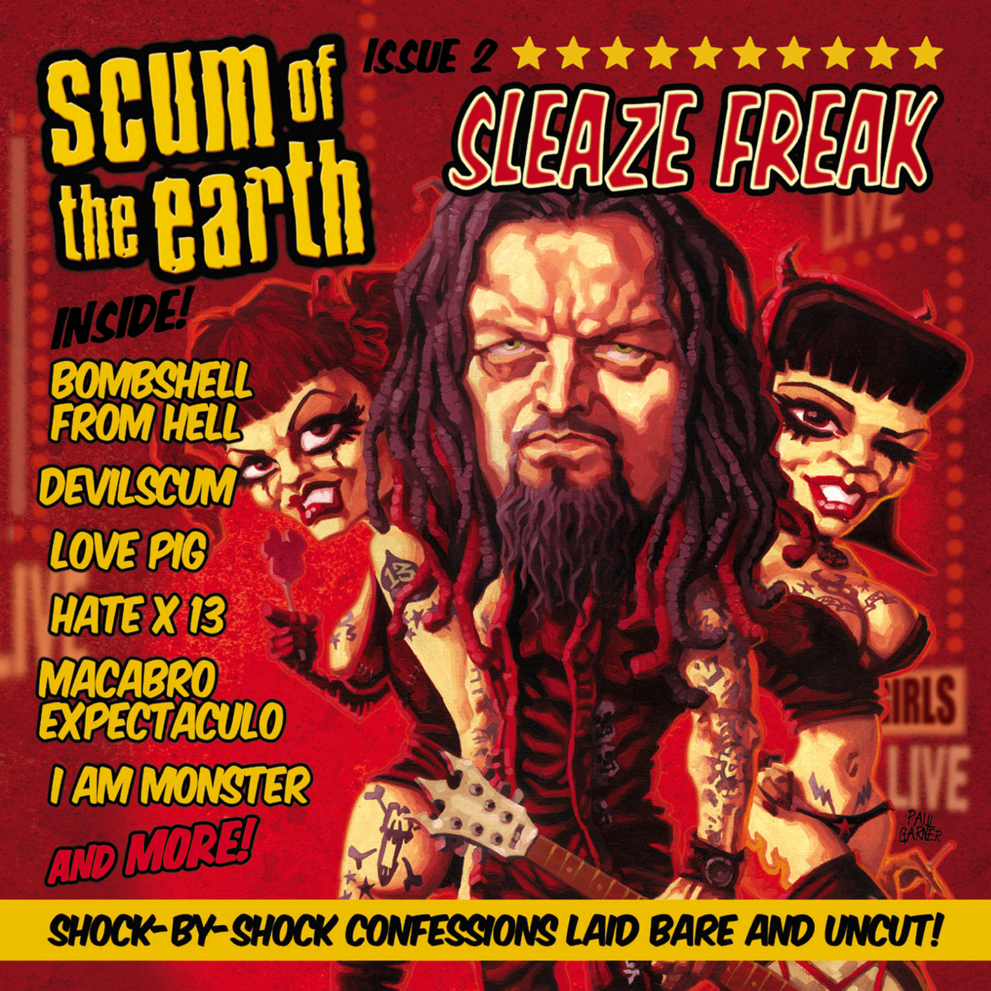 SCUM OF THE EARTH  - SLEAZE FREAK