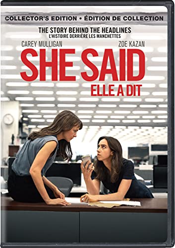 SHE SAID - COLLECTOR'S EDITION [DVD] (BILINGUAL)