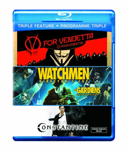 V FOR VENDETTA/WATCHMEN/CONSTANTINE - BLU