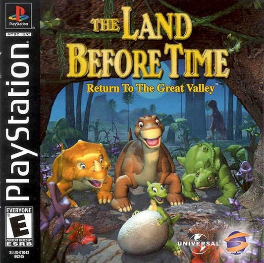 LAND BEFORE TIME: RETURN TO THE GREAT VA  - PS1