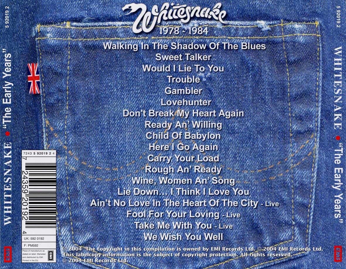 WHITESNAKE  - EARLY YEARS