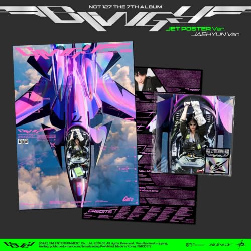 NCT 127 - THE 7TH ALBUM 'BLINGY' (JET POSTER VER. - JAEHYUN) (CD)