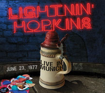 LIGHTNIN' HOPKINS - LIVE IN MUNICH: JUNE 23, 1977 [CD]