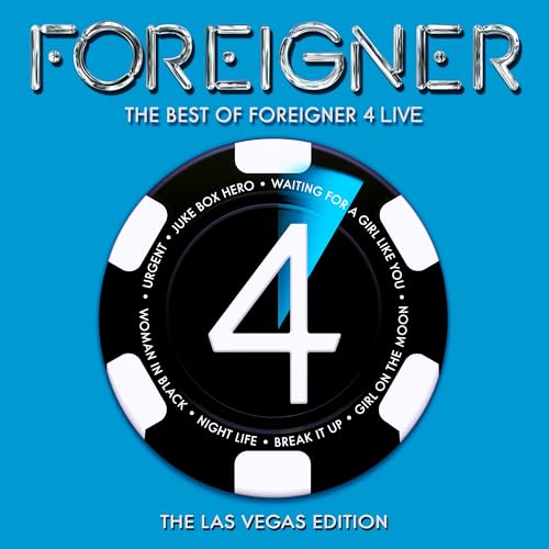 FOREIGNER - THE BEST OF FOREIGNER 4 LIVE: THE LAS VEGAS EDITION (BLUE VINYL)