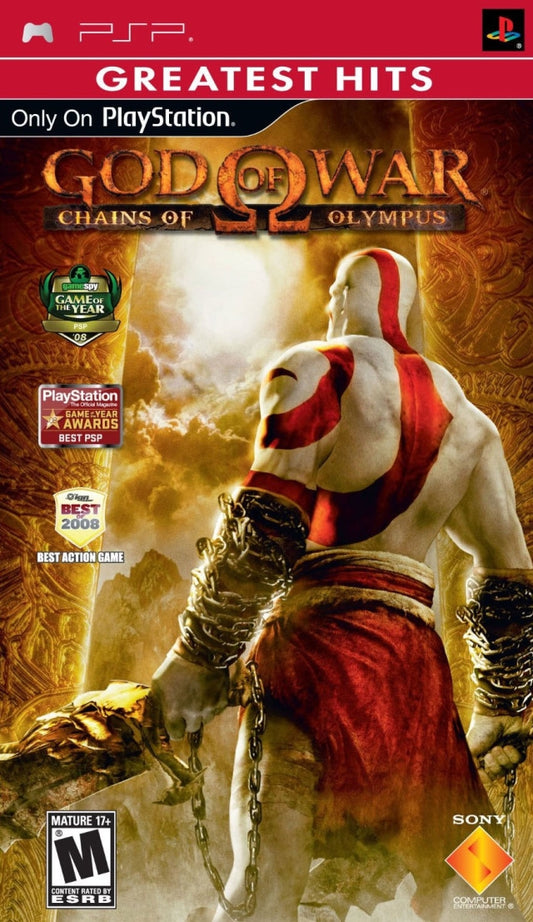 GOD OF WAR: CHAINS OF OLYMPUS (GR HITS E  - PSP