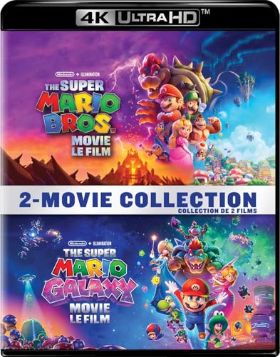 SUPER MARIO BROS/GALAXY - BLU-4K-2-MOVIE COLLECTION