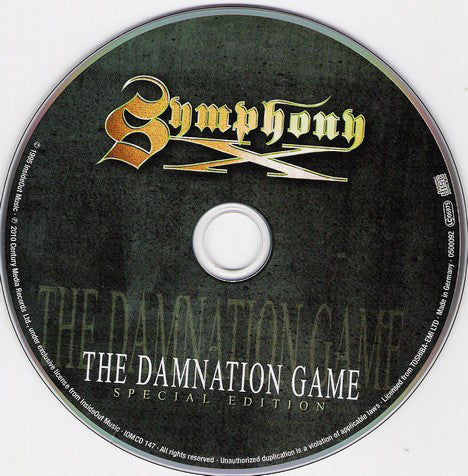 SYMPHONY X  - DAMNATION GAME