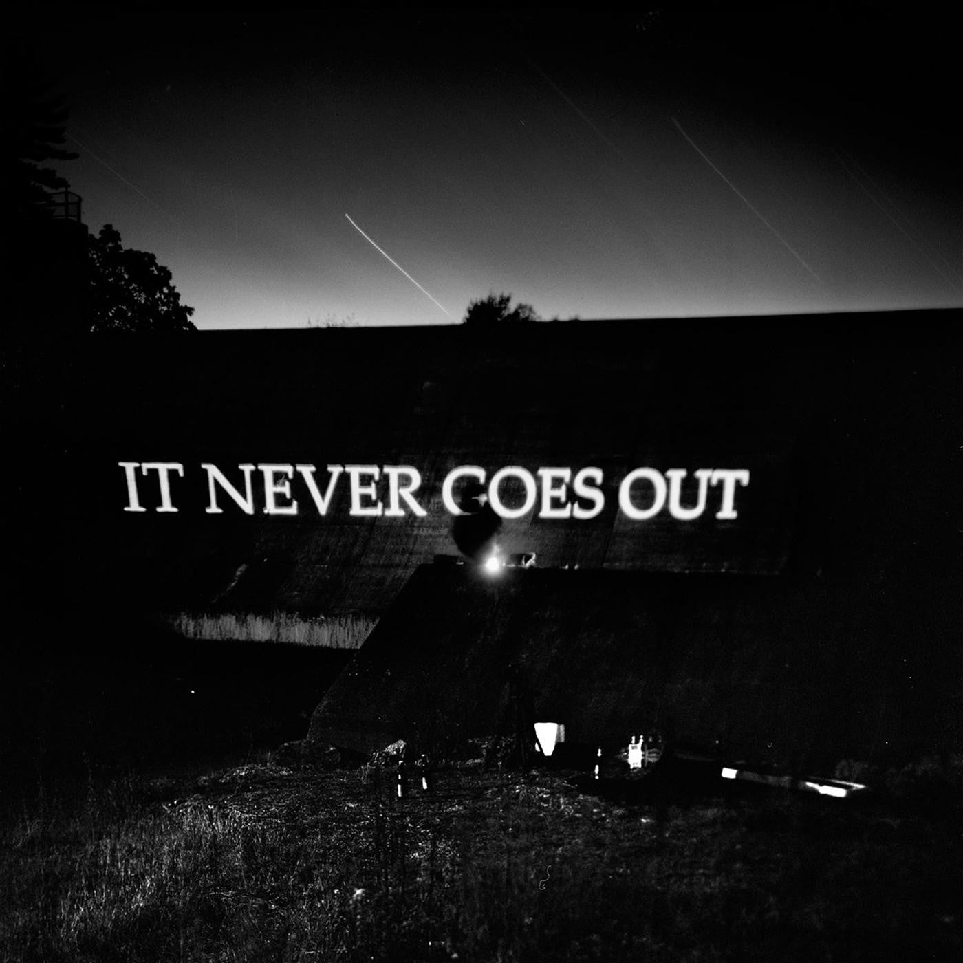HOTELIER, THE - IT NEVER GOES OUT (BLUE VINYL)