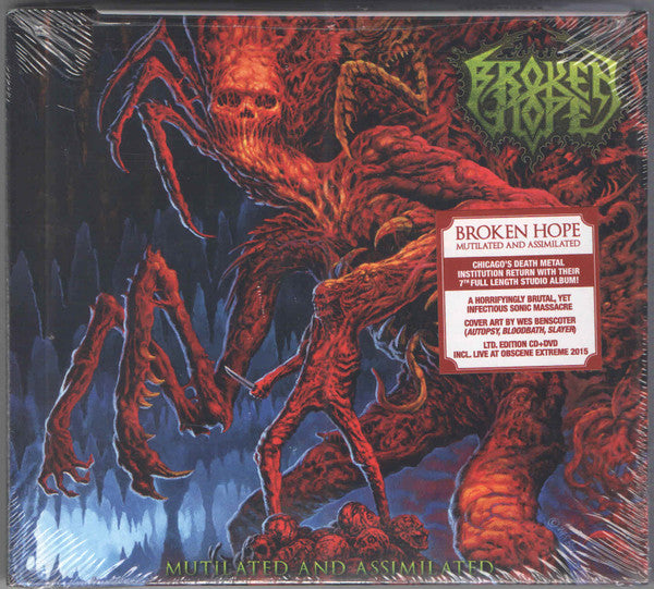 BROKEN HOPE  - MUTILATED & ASSIMILATED (LTD)(CD/DVD)(DI