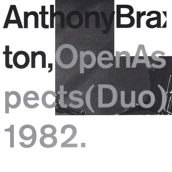 BRAXTON, ANTHONY  - OPEN ASPECTS