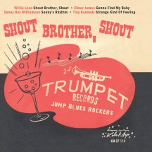 TRUMPET BLUES ROCKERS "SHOUT BROTHER, SHOUT" - 4 TRACK EP [7 INCH]