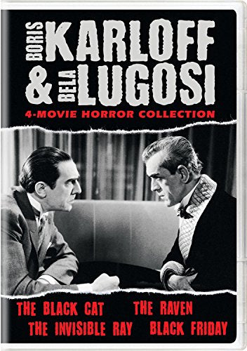 KARLOFF & LUGOSI - DVD-4-MOVIE HORROR COLLECTION