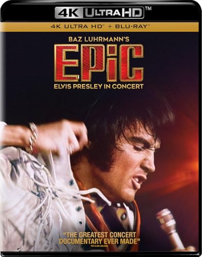 EPIC: ELVIS PRESLEY IN CONCERT - BLU-4K