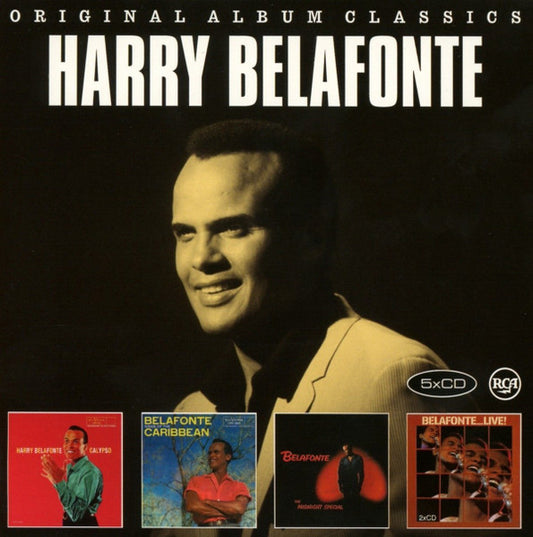 BELAFONTE, HARRY  - ORIGINAL ALBUM CLASSICS (4CDS)
