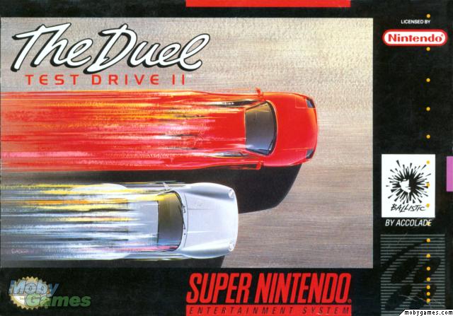 DUEL: TEST DRIVE II  - SNES