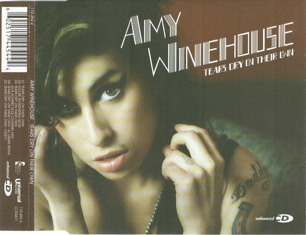 WINEHOUSE, AMY  - TEARS DRY ON THIER OWN (CDS)