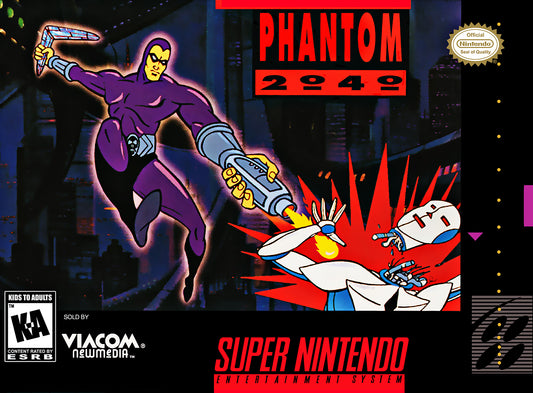 PHANTOM 2040  - SNES (W/BOX & MANUAL)