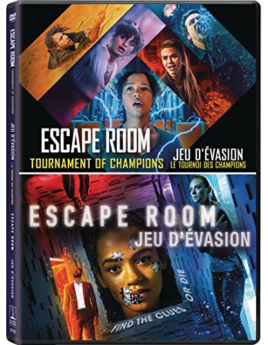 ESCAPE ROOM/ESCAPE ROOM: TOURANMENT OF C - DVD-DOUBLE FEATURE